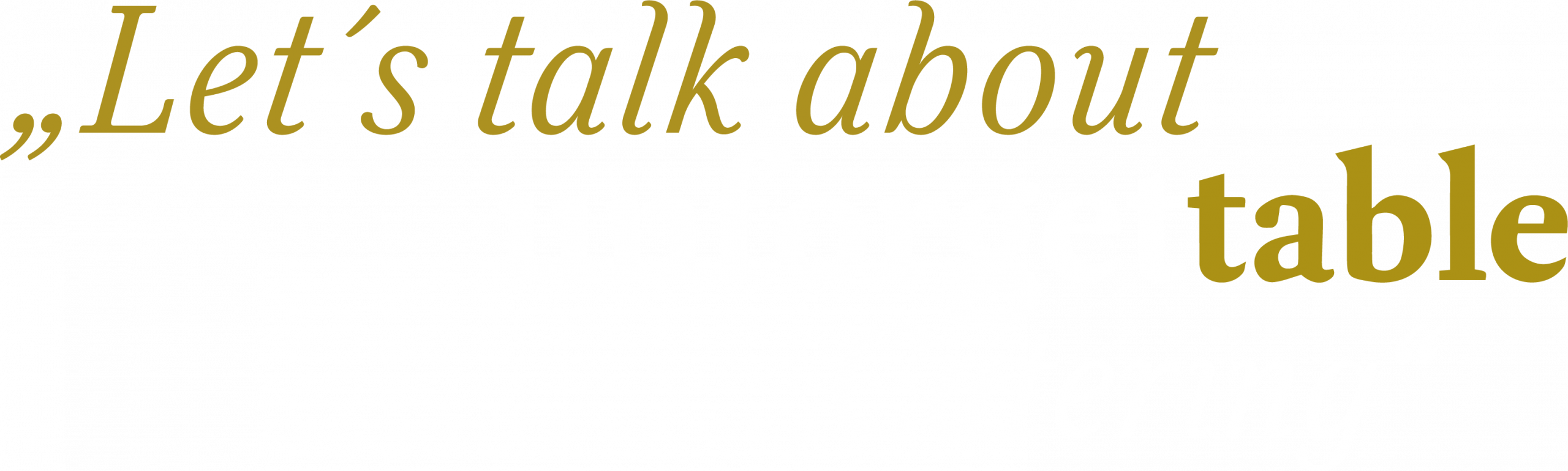 unforgetable_catering_weiss Logo Let's talk about unforgettable catering